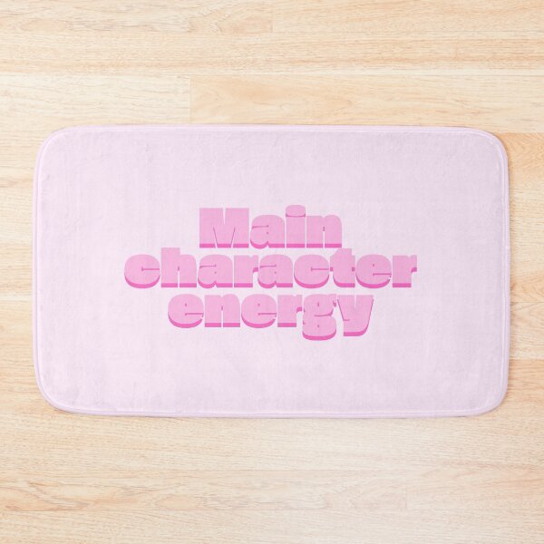 Item preview, Main Character Energy Pink Aesthetic Quote designed and sold by jianina-alondra.