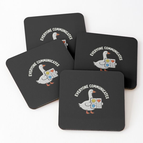 Item preview, Funny BCBA Goose – Everyone Communicates designed and sold by roartusa.