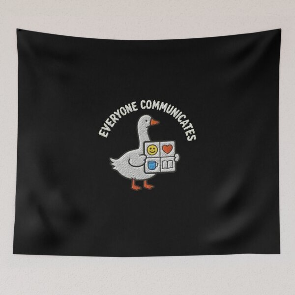 Item preview, Funny BCBA Goose – Everyone Communicates designed and sold by roartusa.