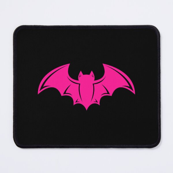 Item preview, Hot Pink Halloween Bat Silhouette Design designed and sold by pattern-archive.