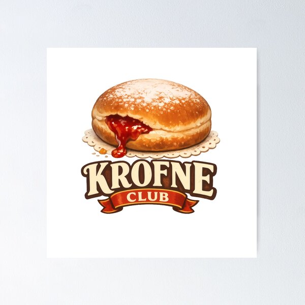Item preview, Krofne Club Nostalgic Balkan Food designed and sold by OfficialBalkan.