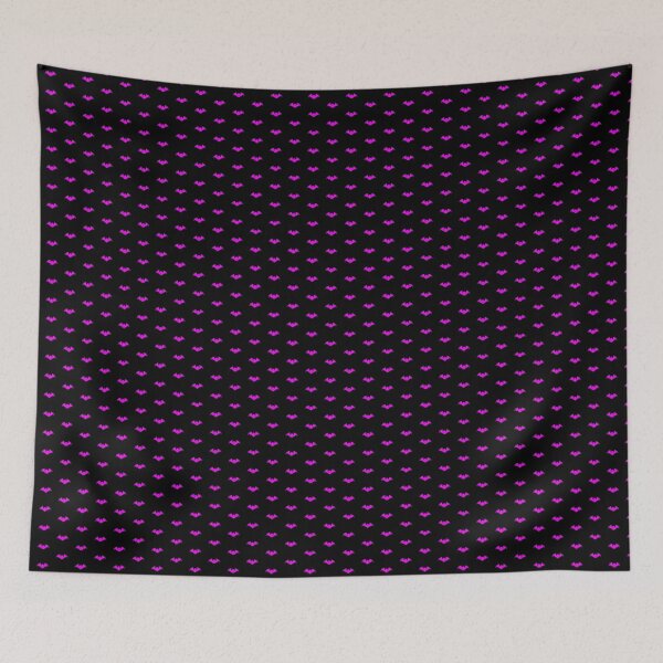 Item preview, Magenta Halloween Bat Silhouette Design designed and sold by pattern-archive.