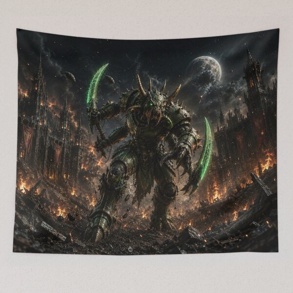 Item preview, Cosmic Insectoid Beast — Green Armored Warrior designed and sold by ZYVARENNE.