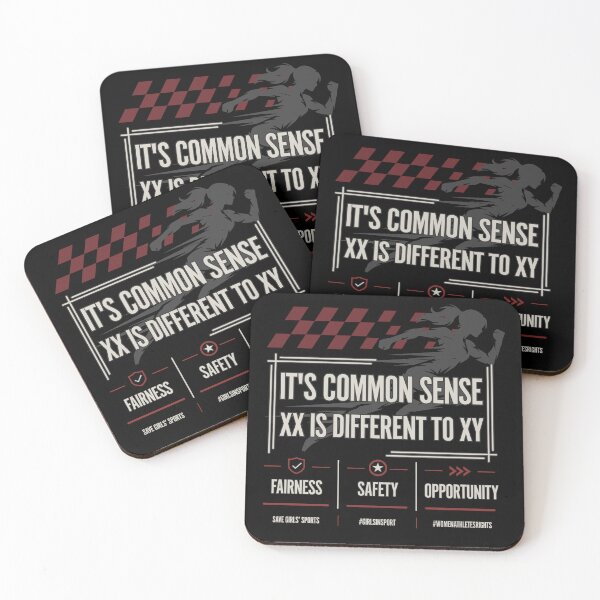 Item preview, It's Common Sense XX is Different to XY Women’s Sports Runner designed and sold by PROPera-design.