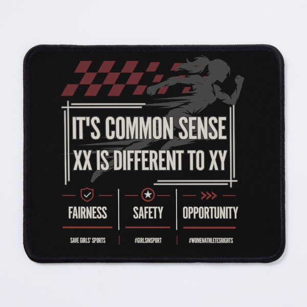 Item preview, It's Common Sense XX is Different to XY Women’s Sports Runner designed and sold by PROPera-design.