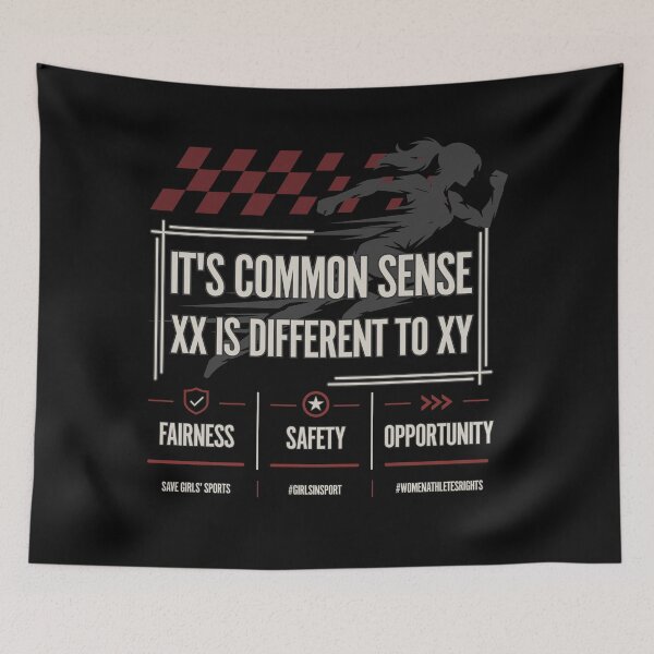 Item preview, It's Common Sense XX is Different to XY Women’s Sports Runner designed and sold by PROPera-design.