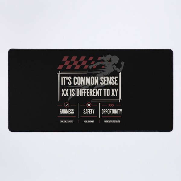 Item preview, It's Common Sense XX is Different to XY Women’s Sports Runner designed and sold by PROPera-design.