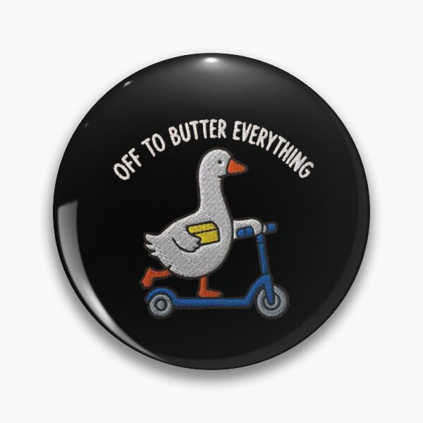 Item preview, Funny Butter Goose – Off To Butter Everything designed and sold by roartusa.