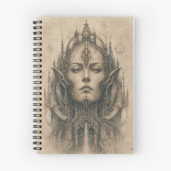 Item preview, Woman in Steampunk Architecture designed and sold by VlodArt.