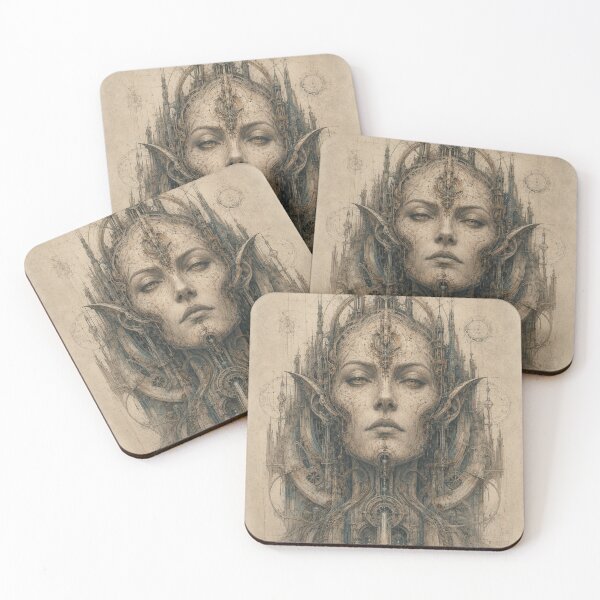 Item preview, Woman in Steampunk Architecture designed and sold by VlodArt.