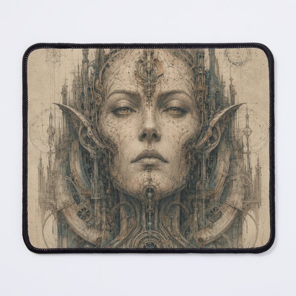 Item preview, Woman in Steampunk Architecture designed and sold by VlodArt.