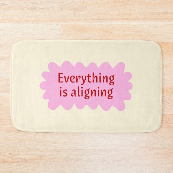 Item preview, Everything Is Aligning Manifestation Affirmation Quote designed and sold by jianina-alondra.