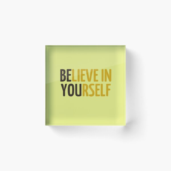 Item preview, Believe in Yourself – Inspirational Motivational Illustrator designed and sold by RajDeals.