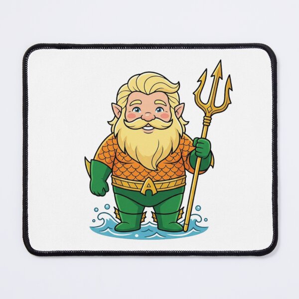 Item preview, Classic Aquaman Garden Gnome designed and sold by Bad-Decisions-Designs.