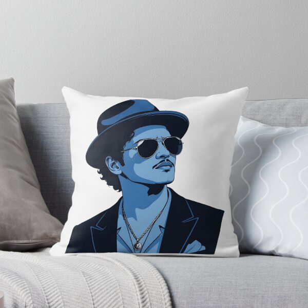 Item preview, Blue Noir Stylish Portrait With Hat And Sunglasses designed and sold by AshleySan84254.