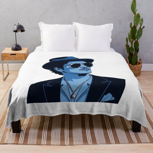 Item preview, Blue Noir Stylish Portrait With Hat And Sunglasses designed and sold by AshleySan84254.