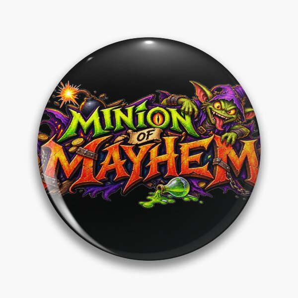 Item preview, Minion Of Mayhem designed and sold by LorePop.