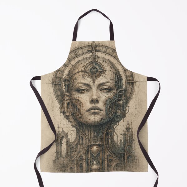 Item preview, Woman in Steampunk Architecture designed and sold by VlodArt.