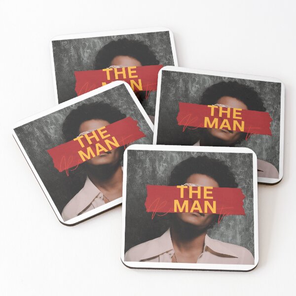 Item preview, Bold Modern Man Portrait With Red Graphic Typography designed and sold by KathleenR67443.
