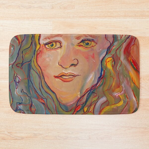 Item preview, Vision of Paulinka Bimbam expressionist gouache on paper art print painting by Charlotte Salomon designed and sold by Jéanpaul  Ferro.