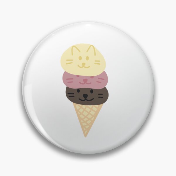 Item preview, Neopolitan ice cream cats  designed and sold by Eloiseteb.