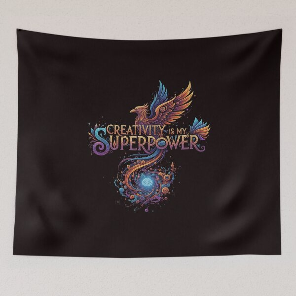 Item preview, Creativity Is My Superpower designed and sold by SkrabinhoArt.