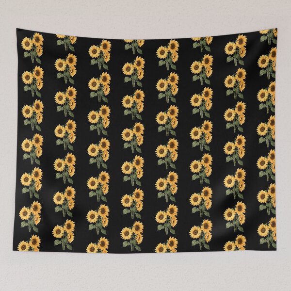 Item preview, Golden Sunflower Bouquet – Rustic Botanical Floral Art designed and sold by KAM-KAM-STORE.