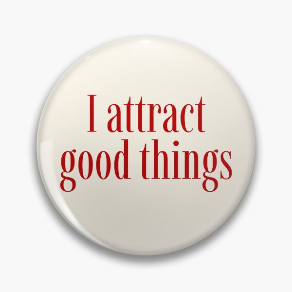 Item preview, I Attract Good Things Manifestation Affirmation designed and sold by jianina-alondra.