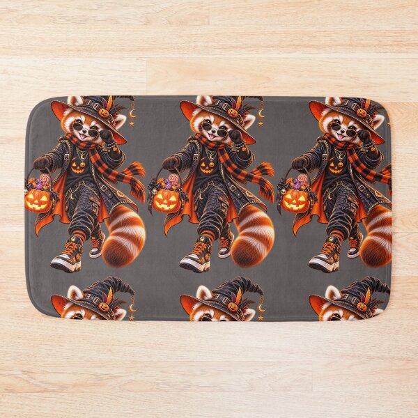Item preview, Badass Red Panda Witch Halloween Urban Costume Art designed and sold by CSterling11.