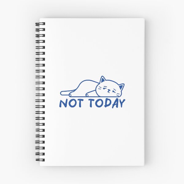 Item preview, Tired Cat Not Today Quote designed and sold by OlyvieArt.