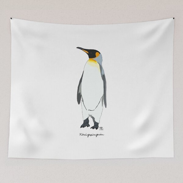 Item preview, King penguin designed and sold by annaillustrates.
