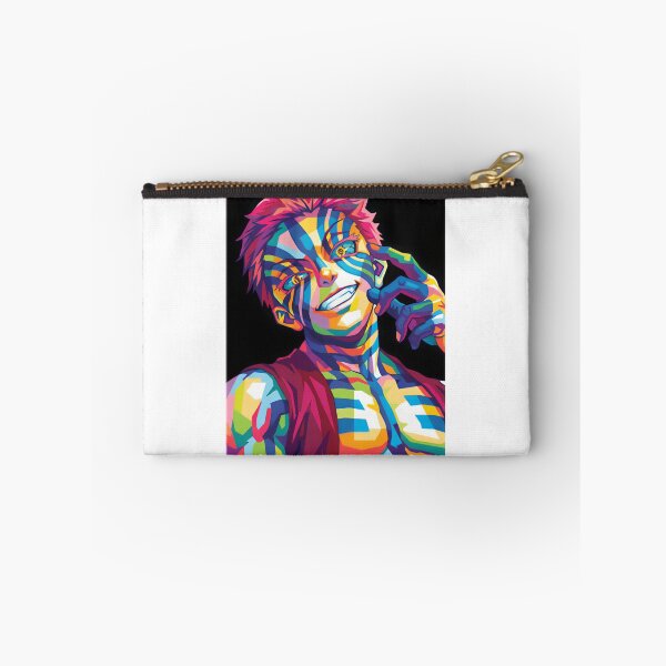 Item preview, Akaza Pop Art Print – Vibrant Demon Slayer Anime Wall Art | ⭐⭐⭐⭐⭐ designed and sold by barchiedreams.