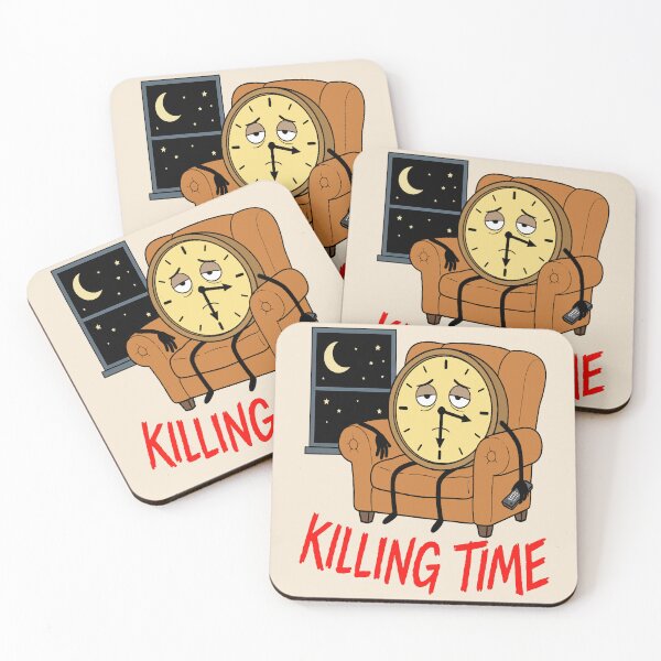 Item preview, Killing Time - Lazy Clock designed and sold by Regal Rev.