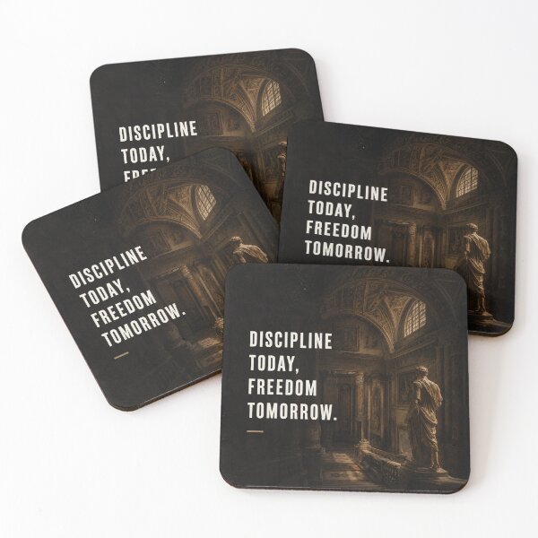 Item preview, Discipline Today, Freedom Tomorrow designed and sold by vibemuseum.studio.