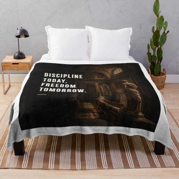 Item preview, Discipline Today, Freedom Tomorrow designed and sold by vibemuseum.studio.