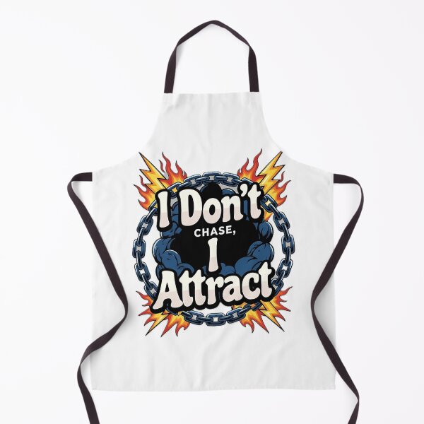 Item preview, I Don’t Chase I Attract Chain Fire Graphic designed and sold by ZhivanCrimson.