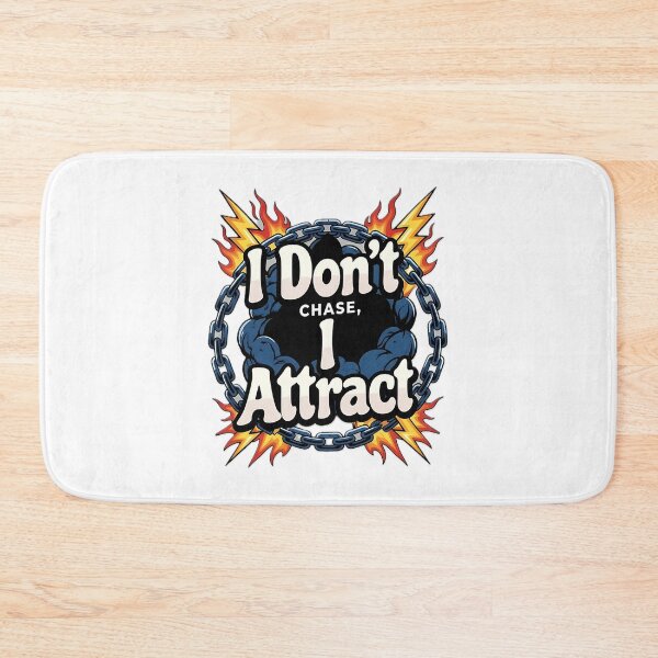 Item preview, I Don’t Chase I Attract Chain Fire Graphic designed and sold by ZhivanCrimson.