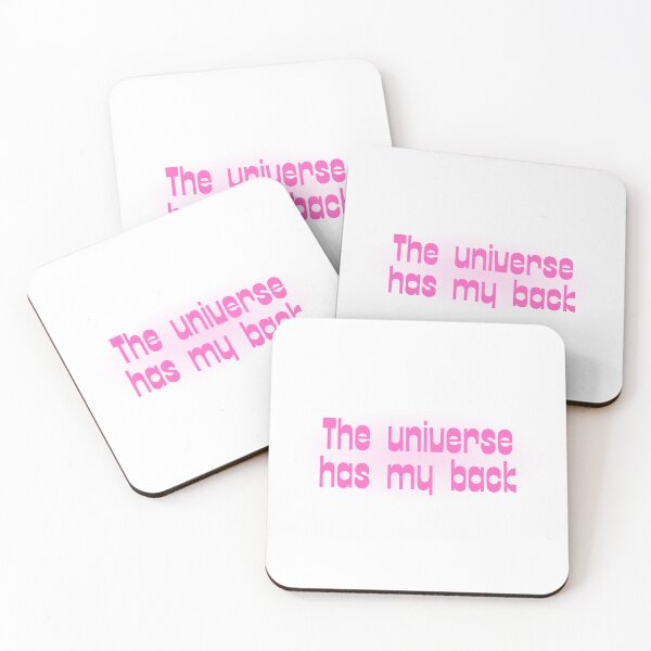 Item preview, The Universe Has My Back Manifestation Quote designed and sold by jianina-alondra.