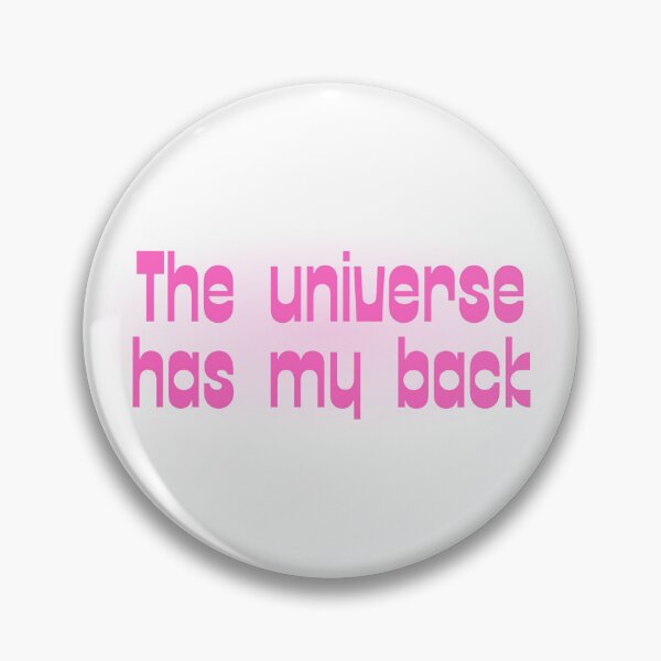 Item preview, The Universe Has My Back Manifestation Quote designed and sold by jianina-alondra.