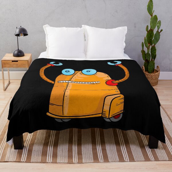 Item preview, Cute Cartoon Robot Orange Funny Character designed and sold by chaaval.