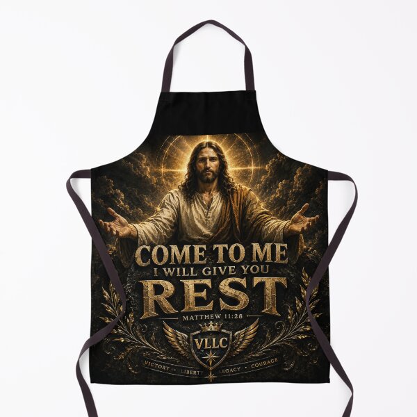 Item preview, VLLC Come To Me Matthew 11 28 Jesus Christ Art designed and sold by VICTORY LIBERTY .