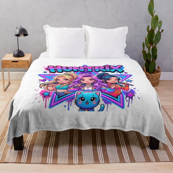Item preview, Neon Pop Girl Band Music Star Illustration designed and sold by AlanNelso34652.