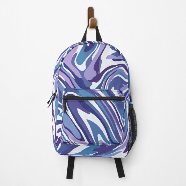 Item preview, Adversarial Blue Marble Swirl Glitch | Fluid Digital Art Pattern designed and sold by Uglyandcute.
