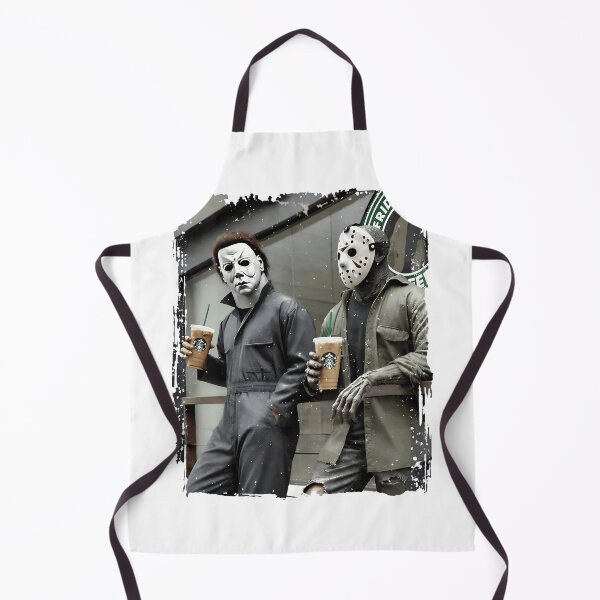 Item preview, Horror Mask Duo Retro Dark Streetwear Artwork designed and sold by MatthewCo98528.