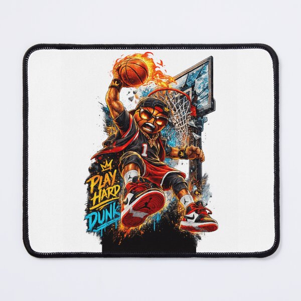 Item preview, Explosive Basketball Dunk Artwork designed and sold by treandsart.