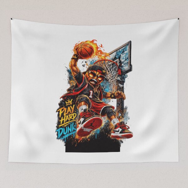 Item preview, Explosive Basketball Dunk Artwork designed and sold by treandsart.