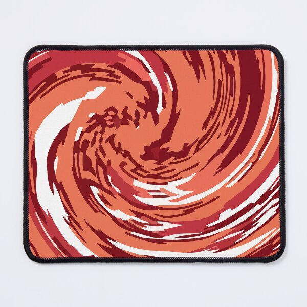 Item preview, Adversarial Red Swirl Glitch Vortex | Bold Abstract Data Art designed and sold by Uglyandcute.