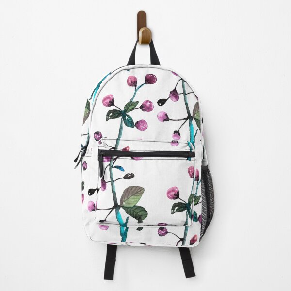 Item preview, Pink Berry Botanical Branch Watercolour designed and sold by ArithraStudio.