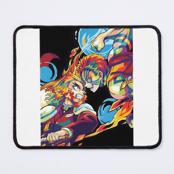 Item preview, Rengoku X Akaza Demon Slayer Pop Art | Limited Edition designed and sold by barchiedreams.
