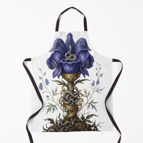 Item preview, Aconite Serpent Chalice - Gothic Poison Garden Relic designed and sold by Ada’s Mystic Atelier .